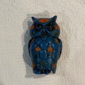 Vintage owl piggy bank